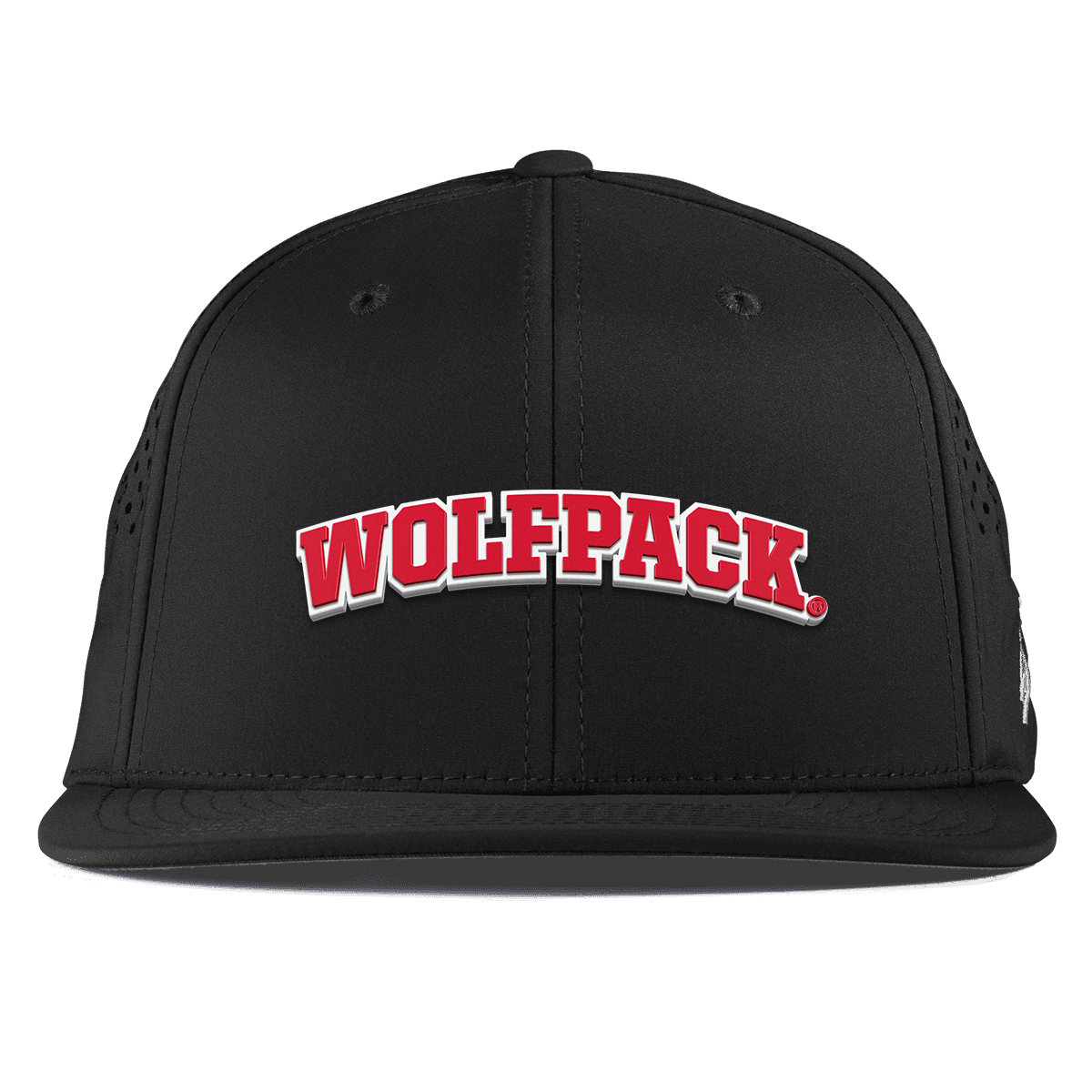 North Carolina State "NC State Wolfpack" Flat Performance Black