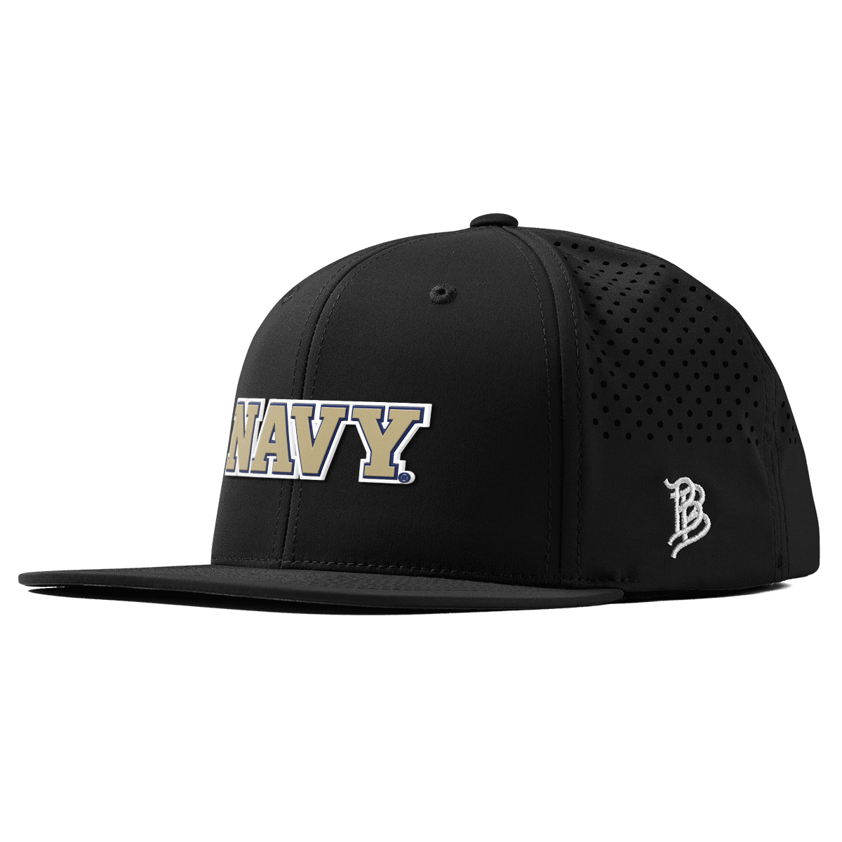 United States Naval Academy "Naval Academy Block" Flat Performance Black