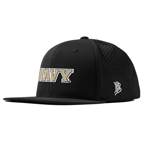 United States Naval Academy "Naval Academy Block" Flat Performance Black