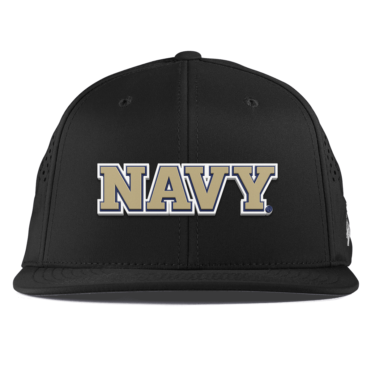 United States Naval Academy "Naval Academy Block" Flat Performance Black