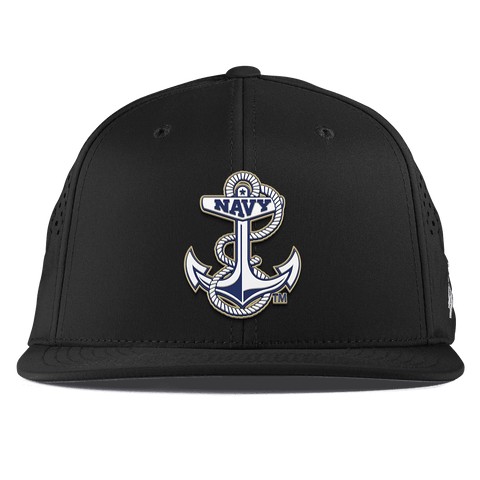 United States Naval Academy "Naval Academy Midshipman" Flat Performance Black