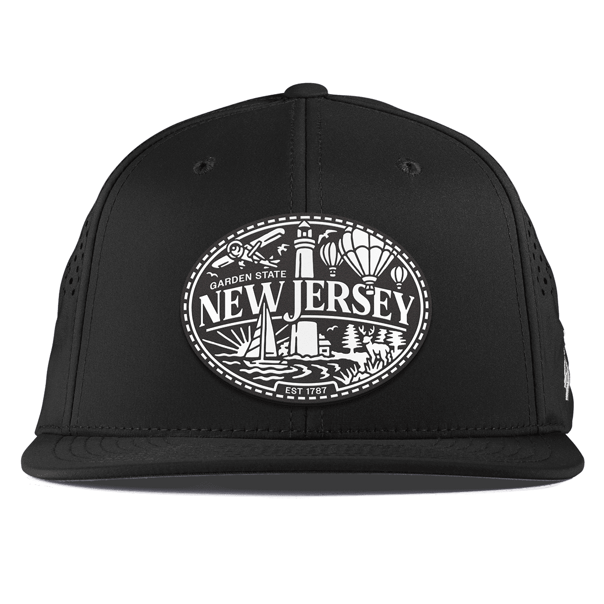 New Jersey Traveler Flat Performance Black