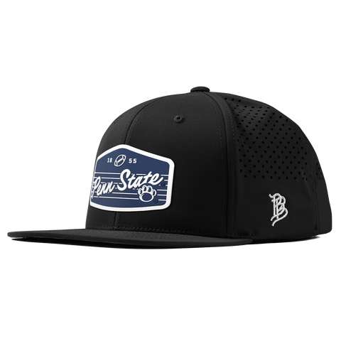 Penn State University "Nittany Lions Football" Flat Performance Black