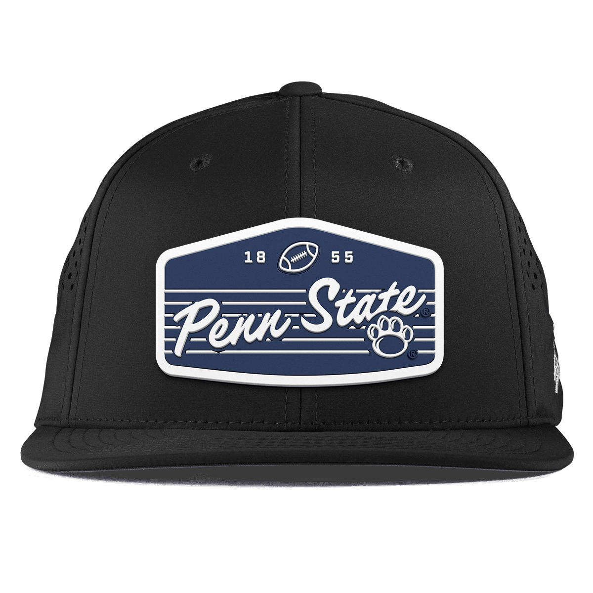 Penn State University "Nittany Lions Football" Flat Performance Black