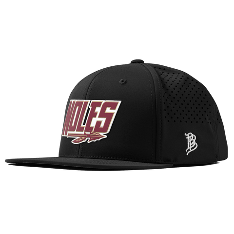 Florida State University "Noles" Flat Performance Black 