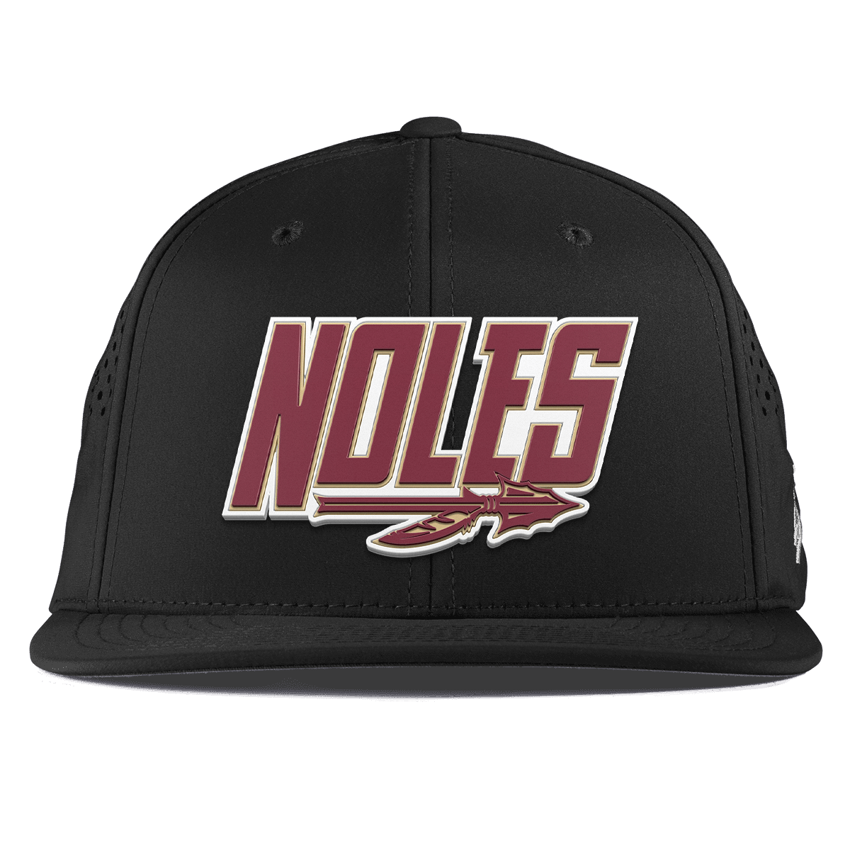 Florida State University "Noles" Flat Performance Black 