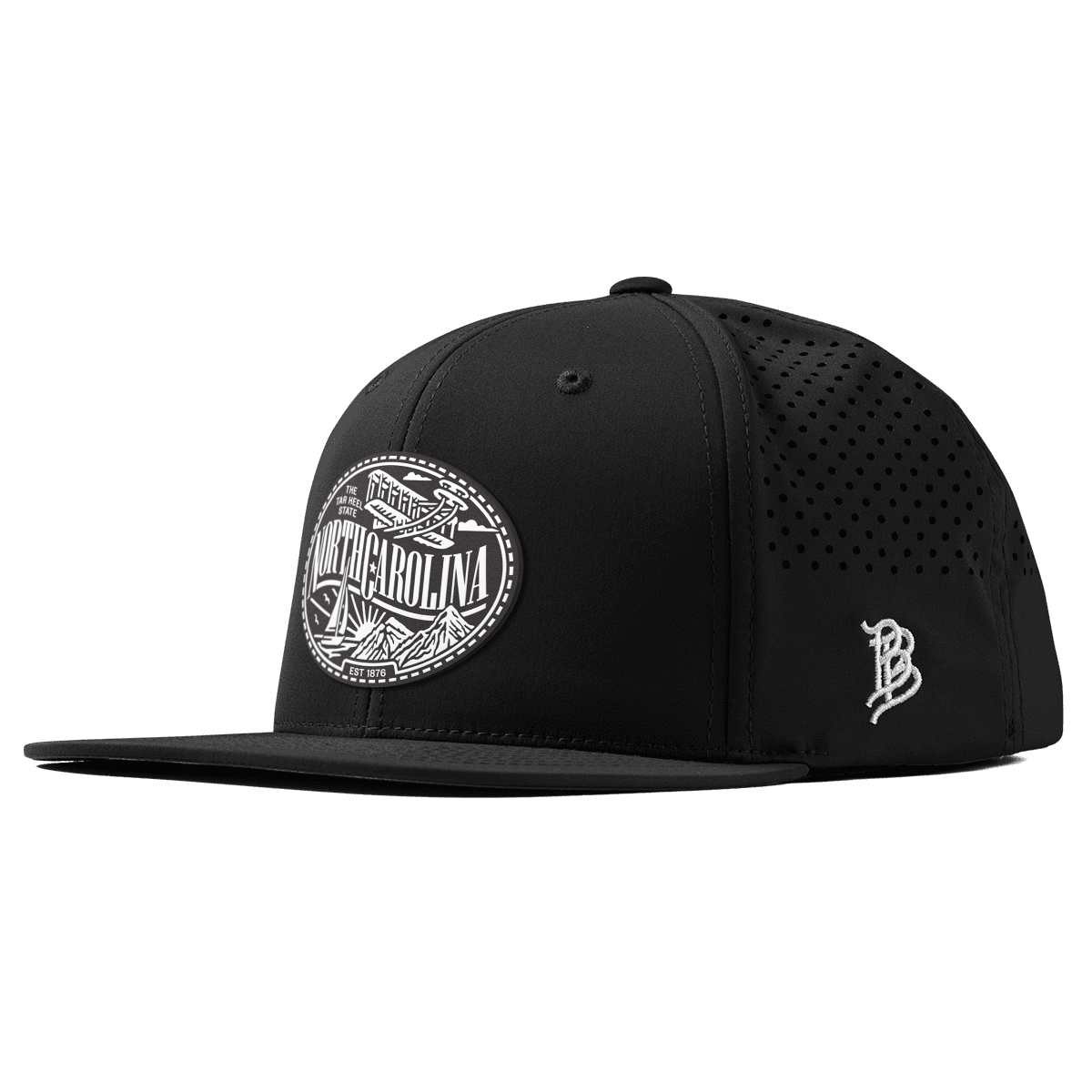 North Carolina Traveler Flat Performance Black