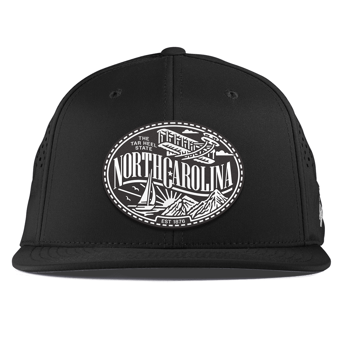 North Carolina Traveler Flat Performance Black