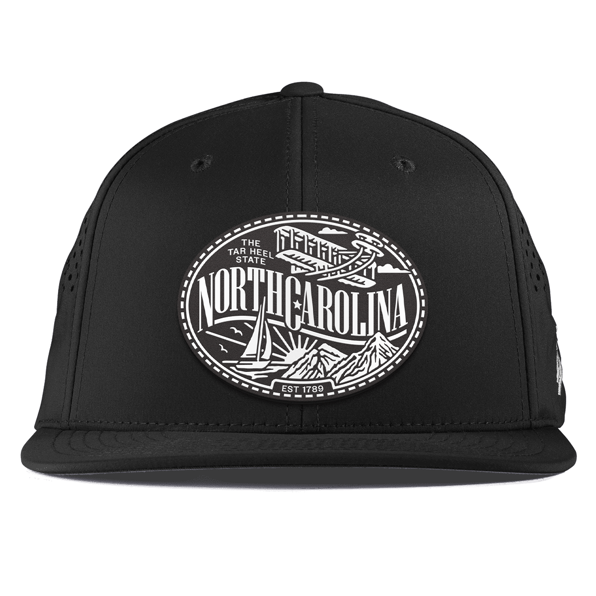 North Carolina Traveler Flat Performance Black