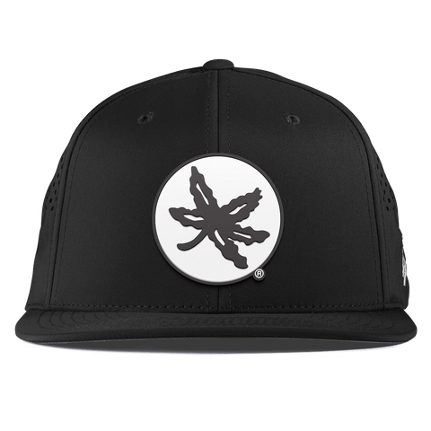 Ohio State University "OSU Buckeye Logo" Flat Performance Black