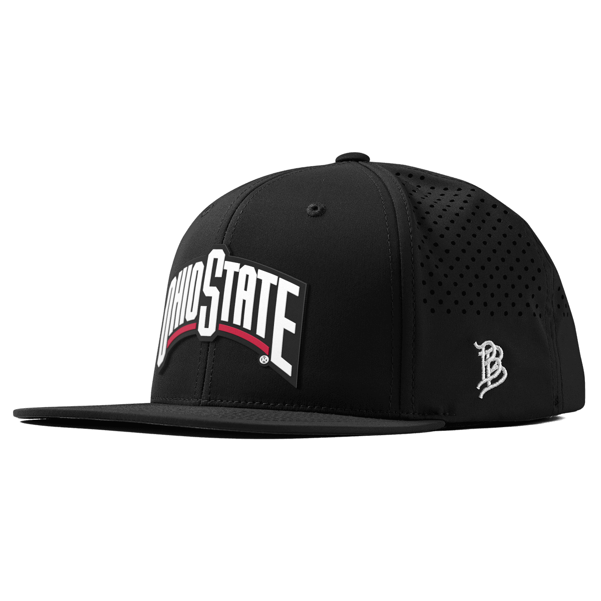 Ohio State University "Ohio State Block" Flat Performance Black 