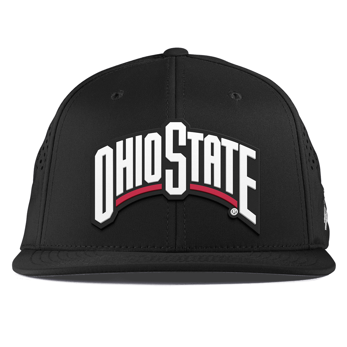 Ohio State University "Ohio State Block" Flat Performance Black 
