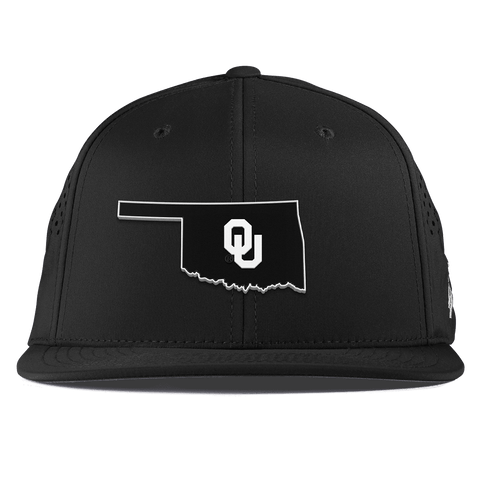University of Oklahoma "Oklahoma Vintage Series" Flat Performance Black