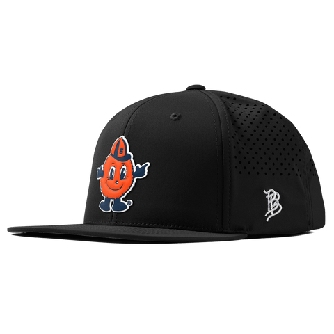 Syracuse University "Otto The Orange" Flat Performance Black 