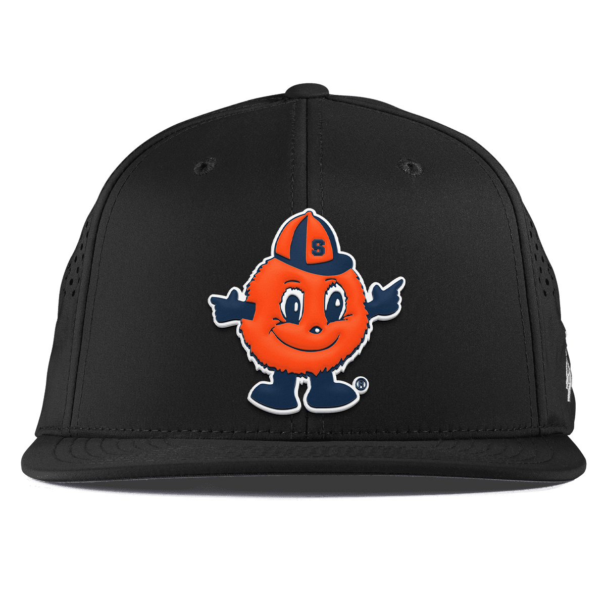 Syracuse University "Otto The Orange" Flat Performance Black 
