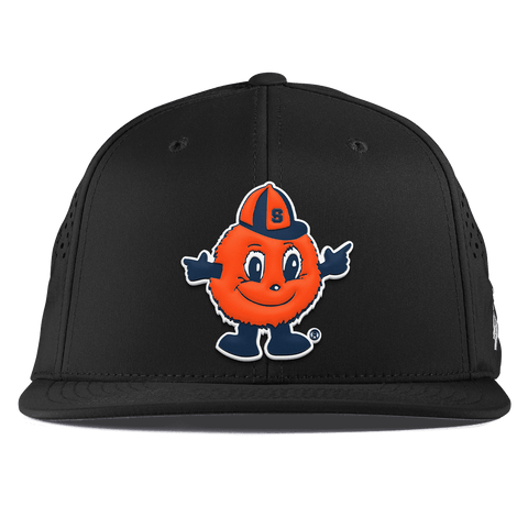 Syracuse University "Otto The Orange" Flat Performance Black 