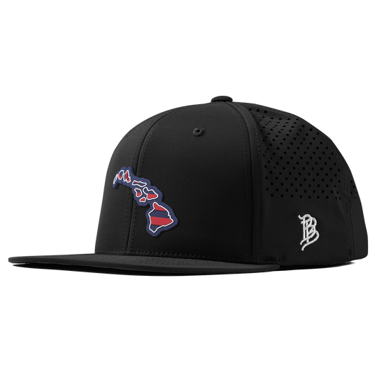 Hawaii Patriot Series Flat Performance Black