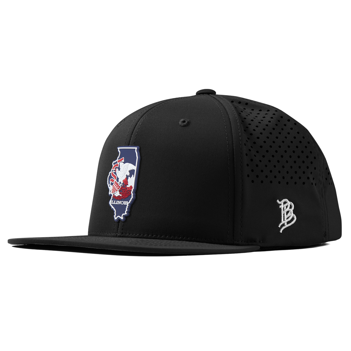 Illinois Patriot Series Flat Performance Black