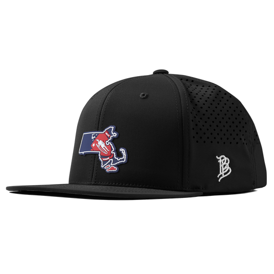 Massachusetts Patriot Series Flat Performance Black