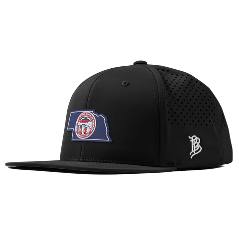 Nebraska Patriot Series Flat Performance Black