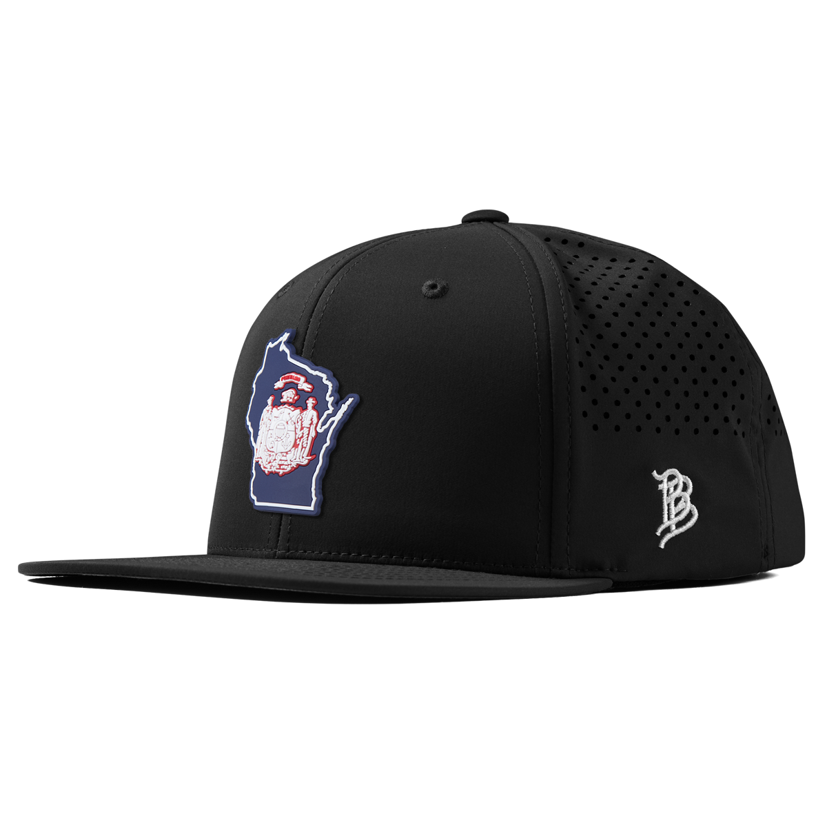 Wisconsin Patriot Series Flat Performance Black