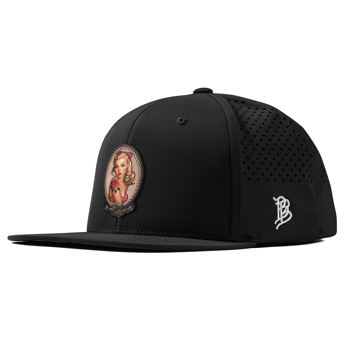 Portrait Piece Flat Performance Black