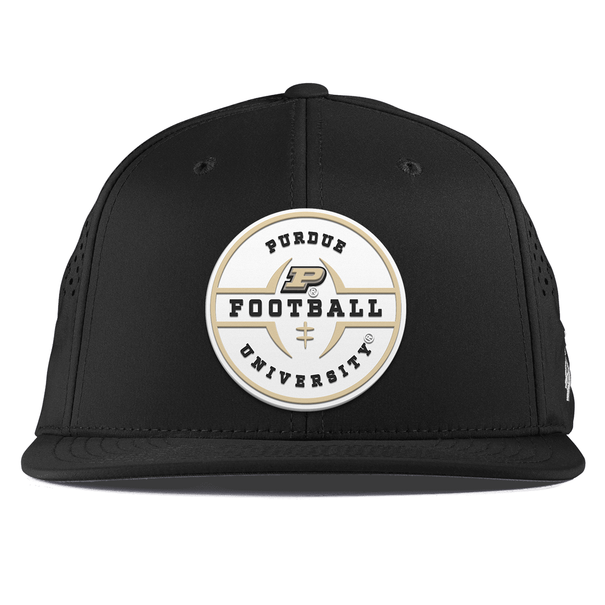 Purdue University "Purdue Football Legacy" Flat Performance Black