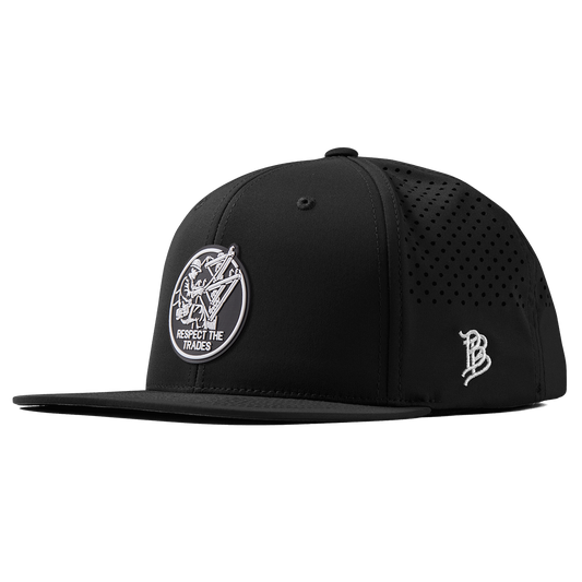 Respect The Trades Lineman Flat Performance Black