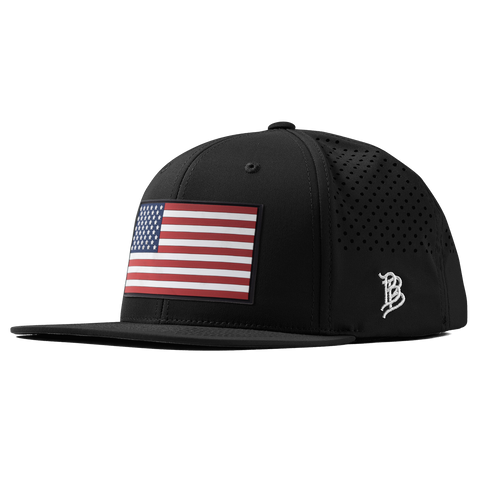 Salute PVC Flat Performance Black
