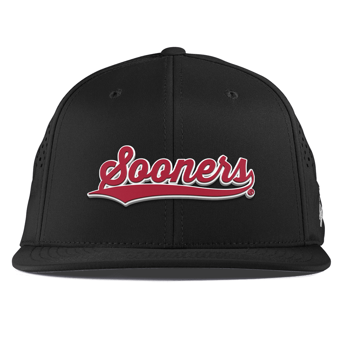 University of Oklahoma "Sooners Script" Flat Performance Black