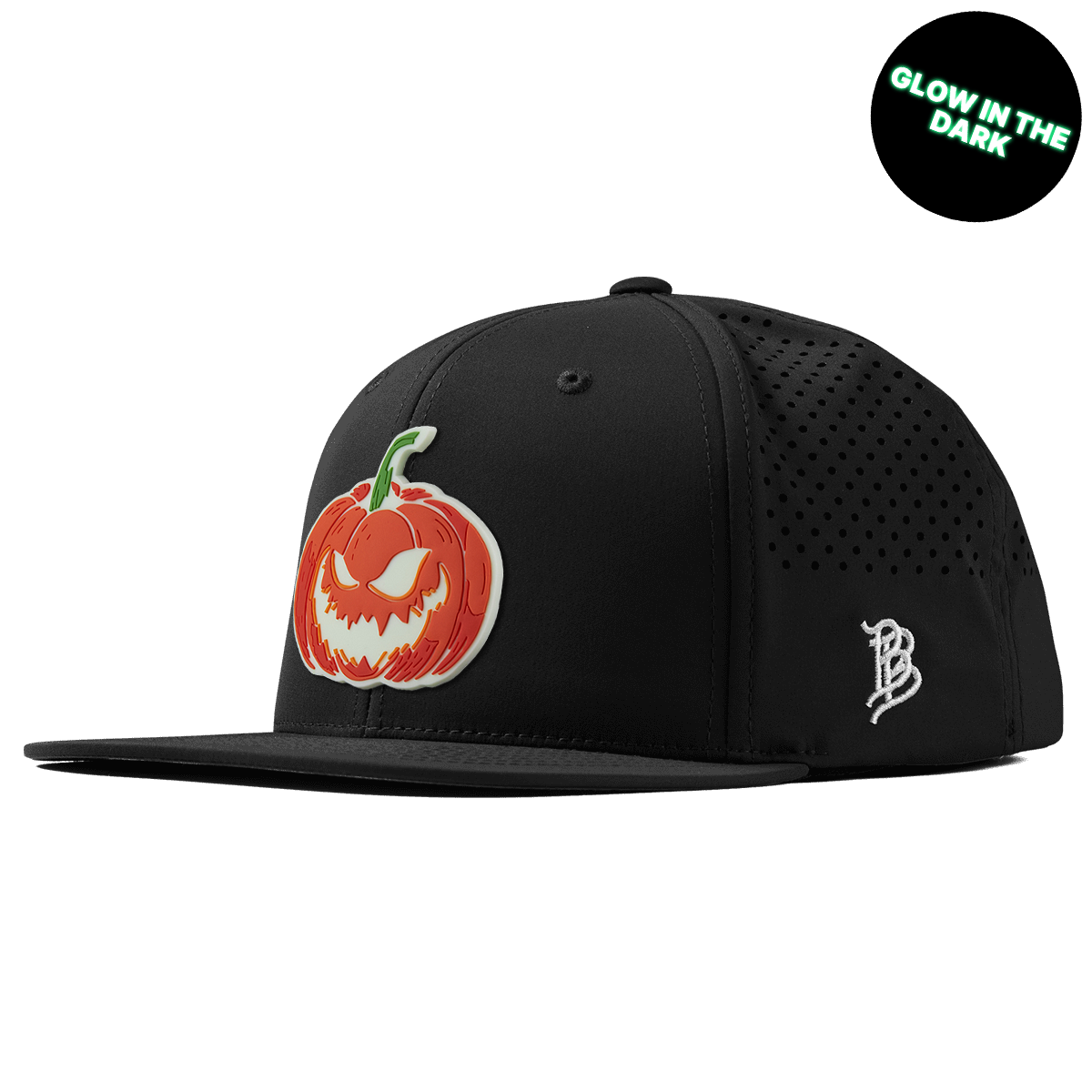 Jack-O-Lantern Glow Flat Performance Black