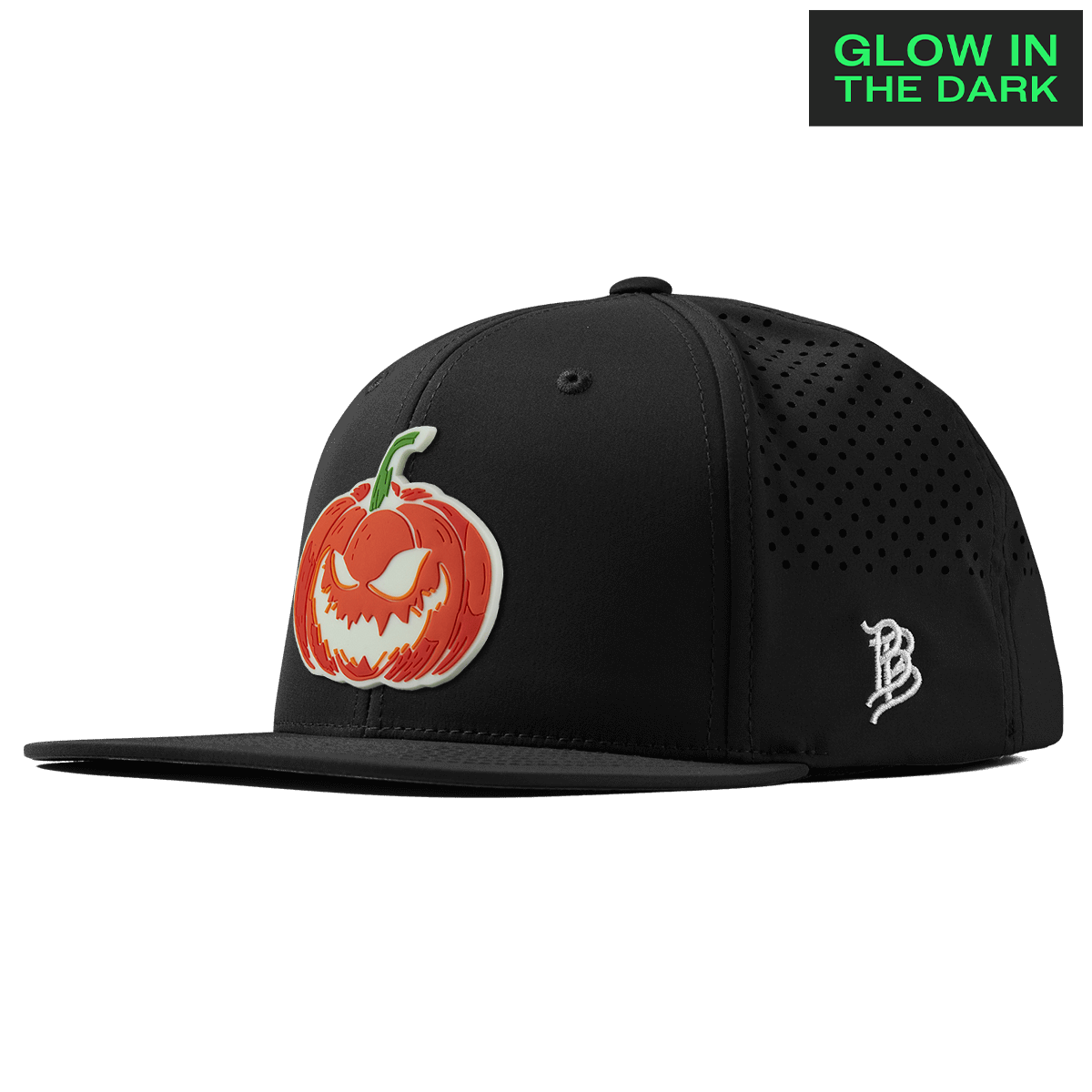 Jack-O-Lantern Glow Flat Performance Black