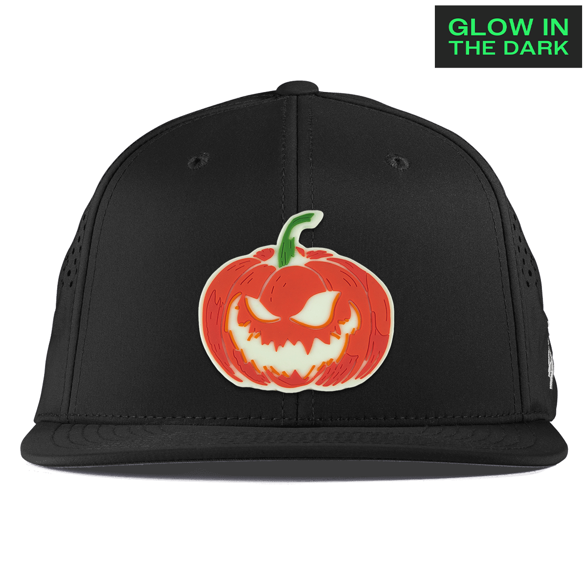 Jack-O-Lantern Glow Flat Performance Black