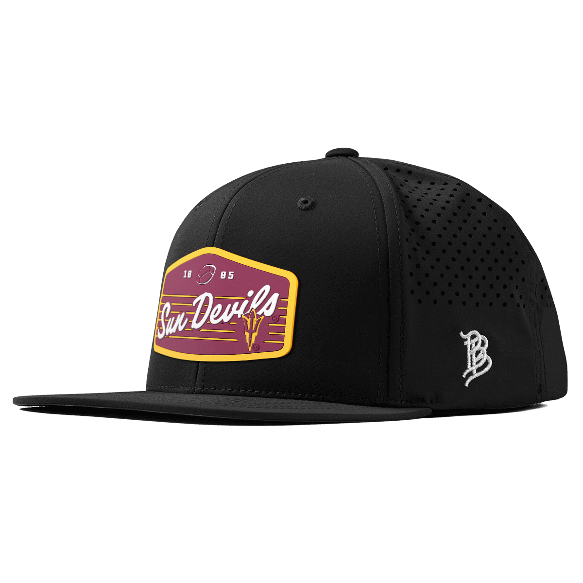 Arizona State University "Sun Devils Football" Flat Performance Black