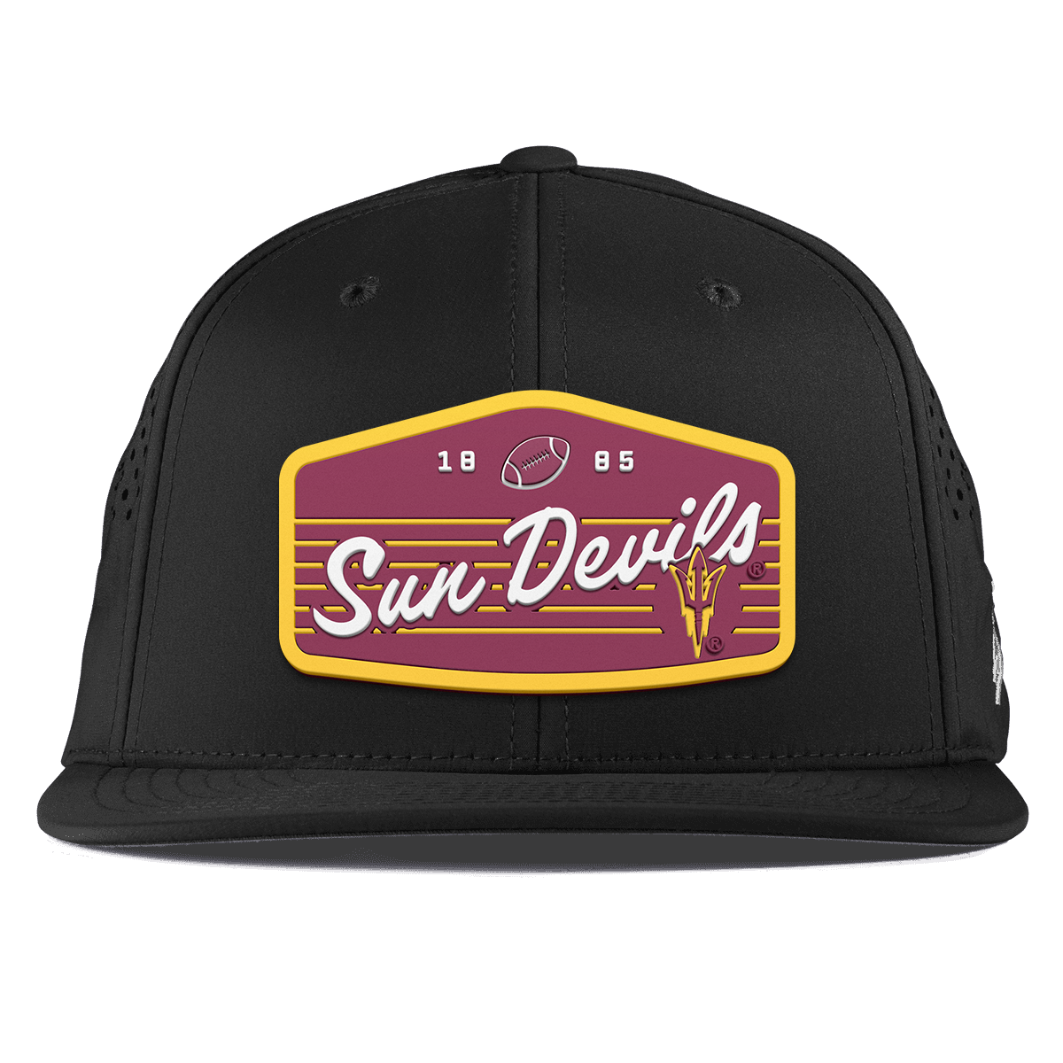 Arizona State University "Sun Devils Football" Flat Performance Black