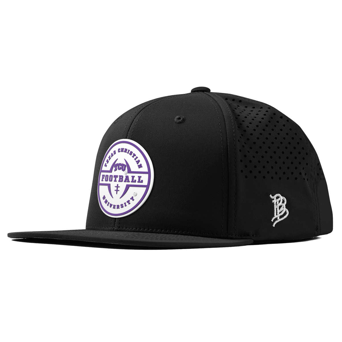 Texas Christian University "TCU Football Legacy" Flat Performance Black