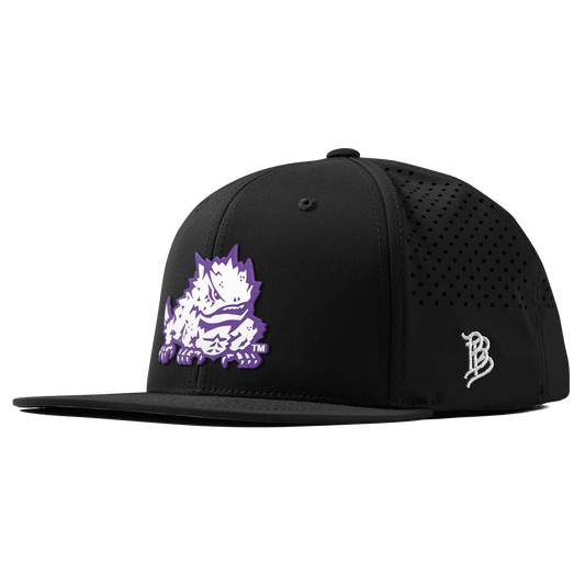 Texas Christian University "TCU Team Logo" Flat Performance Black