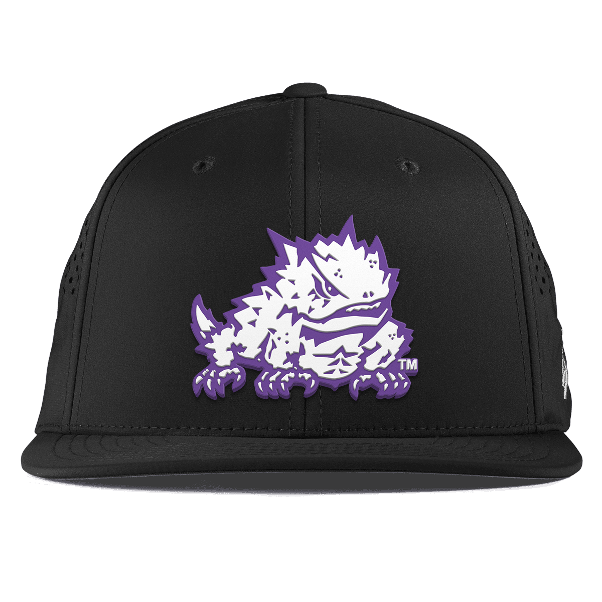 Texas Christian University "TCU Team Logo" Flat Performance Black