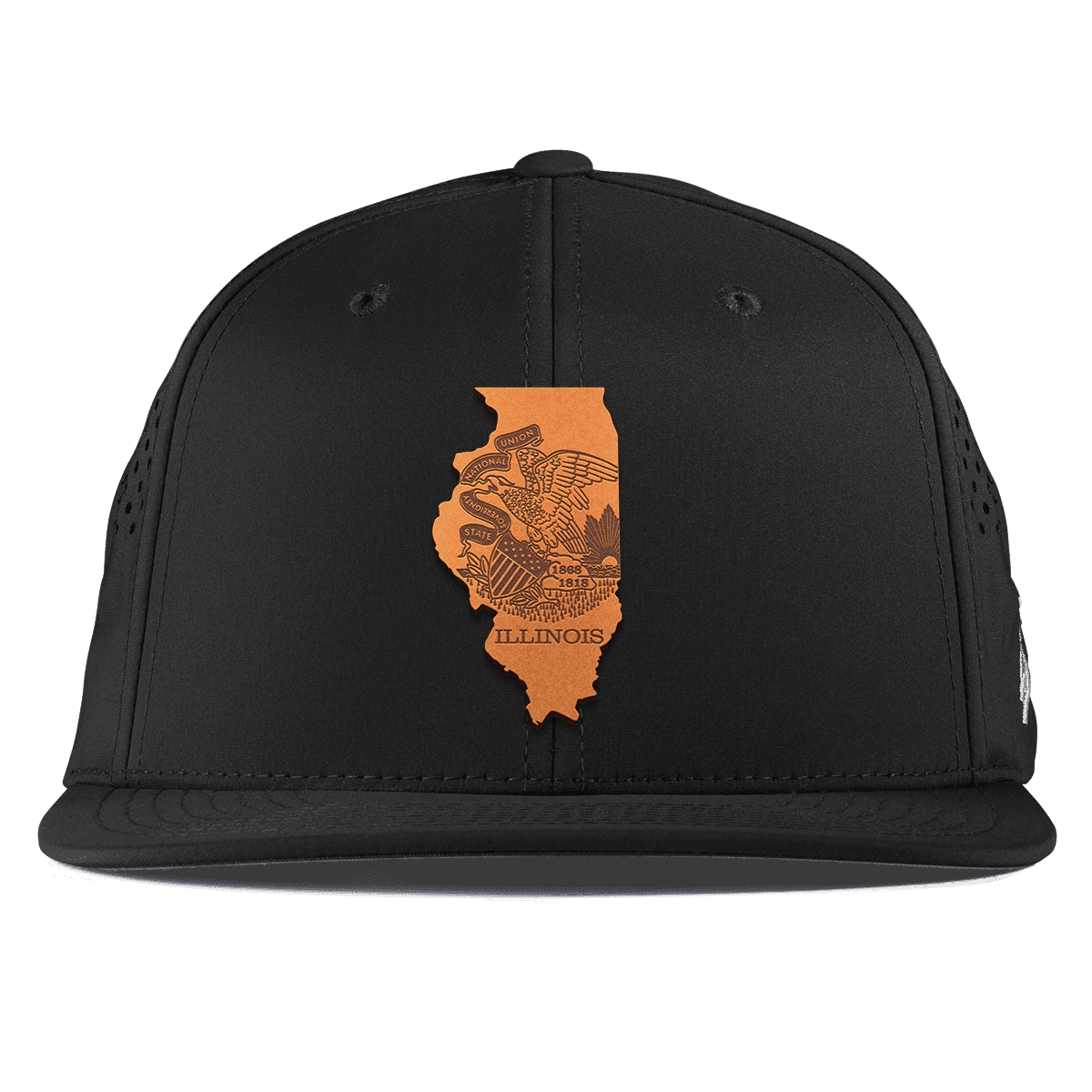 Illinois 21 Flat Performance Black