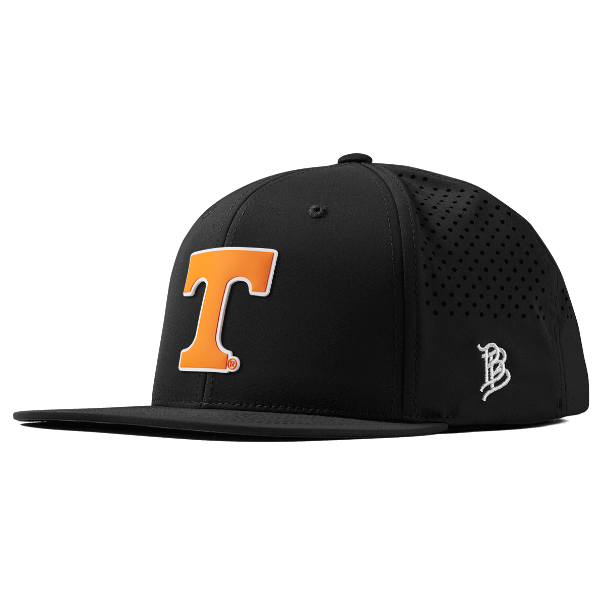 University of Tennessee "Tennessee Block" Flat Performance Black