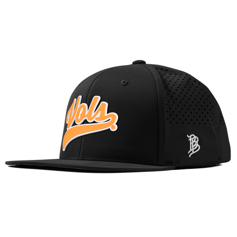 University of Tennessee "Tennessee Vols Script" Flat Performance Black