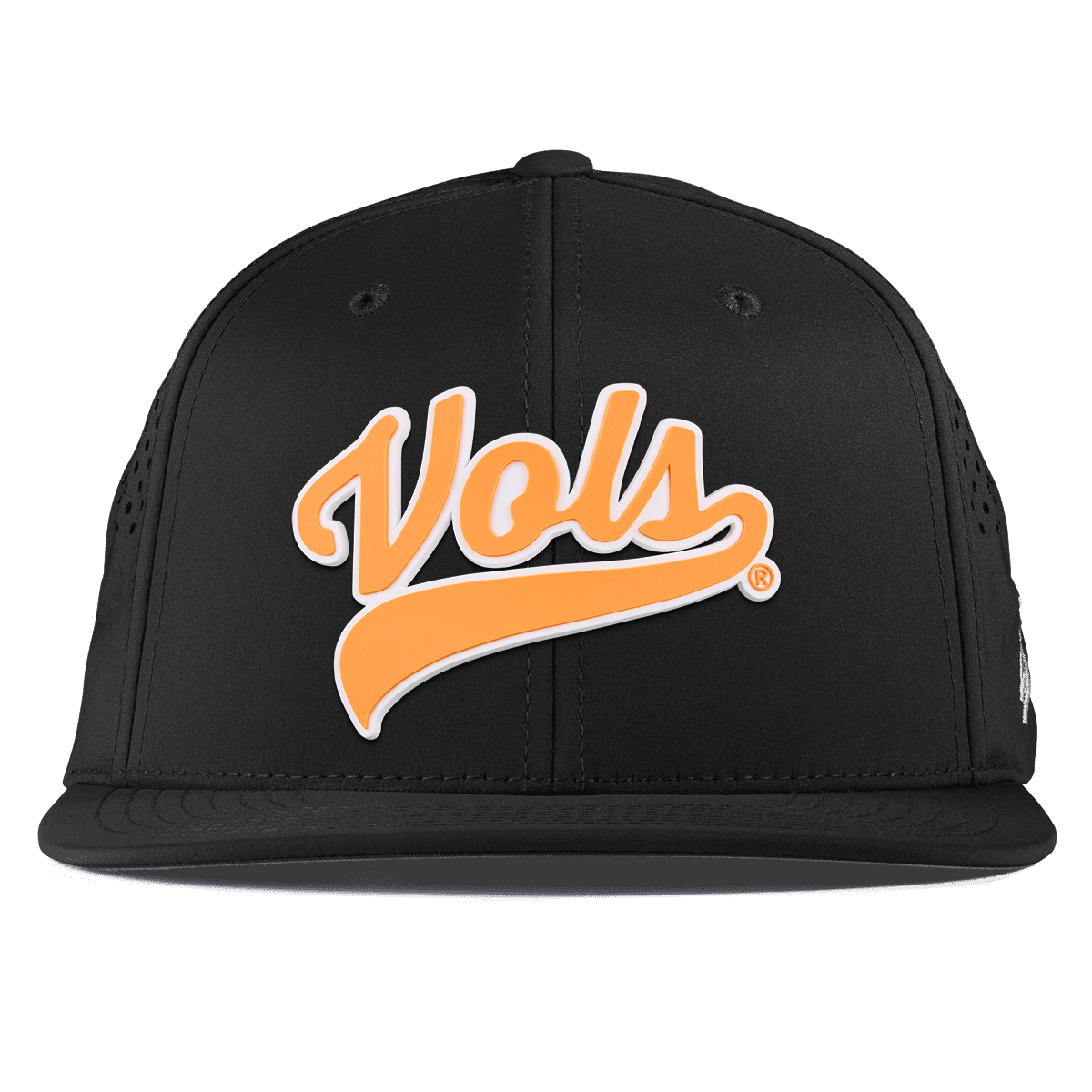 University of Tennessee "Tennessee Vols Script" Flat Performance Black