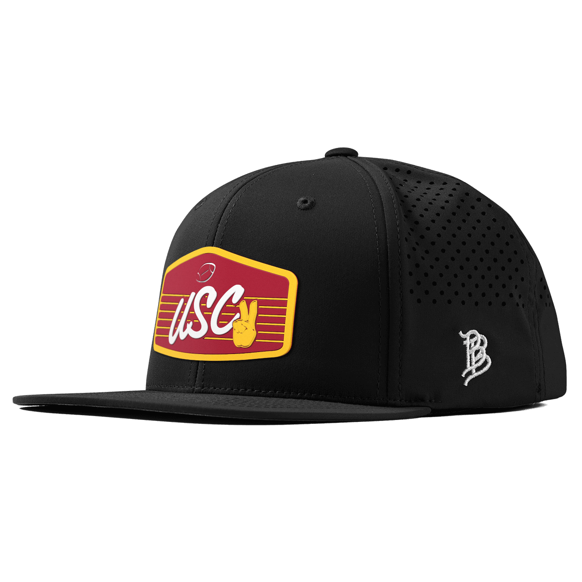 University of Southern California "Trojans Football" Flat Performance Black
