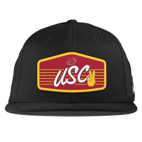 University of Southern California "Trojans Football" Flat Performance Black