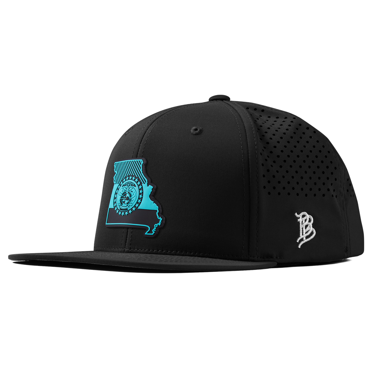 Missouri Turquoise Flat Performance Black