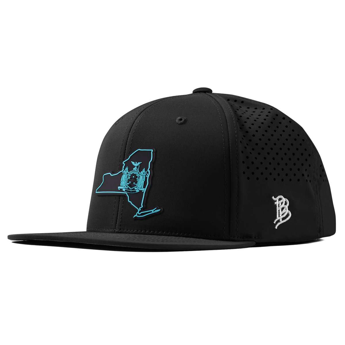 New York Turquoise Flat Performance Black