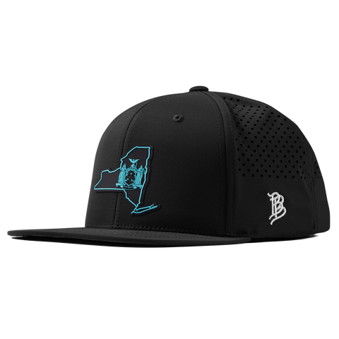 New York Turquoise Flat Performance Black