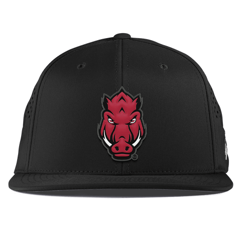 University of Arkansas "Tusk" Flat Performance Black