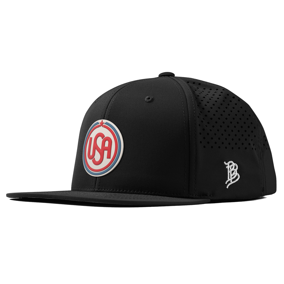 USA Icon Flat Performance Black
