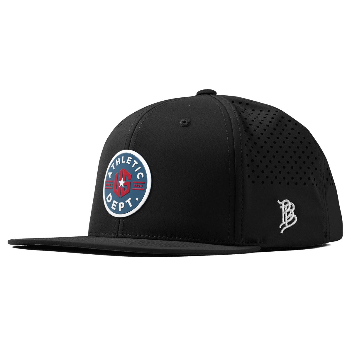 US Athletic Flat Performance Black 